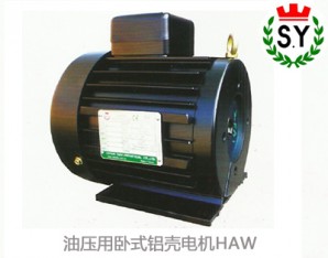 群策电机_油压用卧式铝壳电机HAW